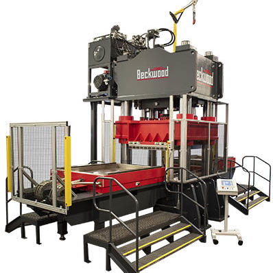 1500-ton 4-post compression molding press