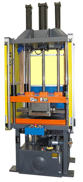 25 Ton 4-Post Fast Assembly Press