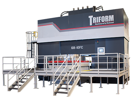 Triform 68-10FC fluid cell sheet hydroforming press