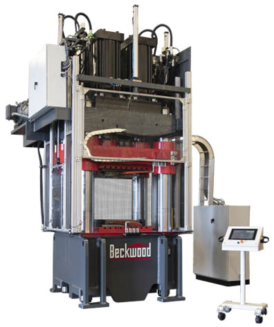 4 most compression molding press manufactured by beckwood press corporation