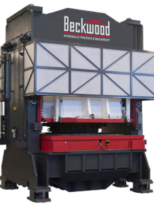 3500 ton bulge forming press manufactured by Beckwood Press Corporation